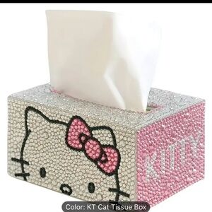 Hello Kitty Rhinestone Tissue Box